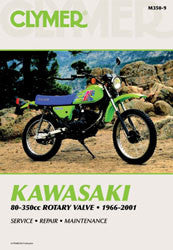 Clymer Repair Manual Kawasaki 80-350CC - CM3509 Kawasaki Motorcycles 1970-1987