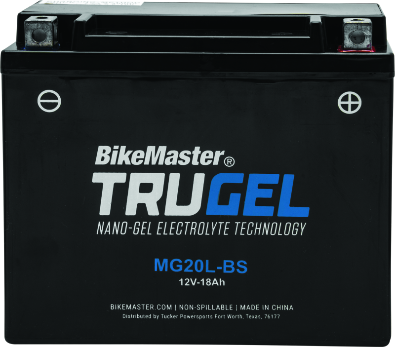 BikeMaster 780526 Trugel Battery - MG20L-BS - Photo - Primary