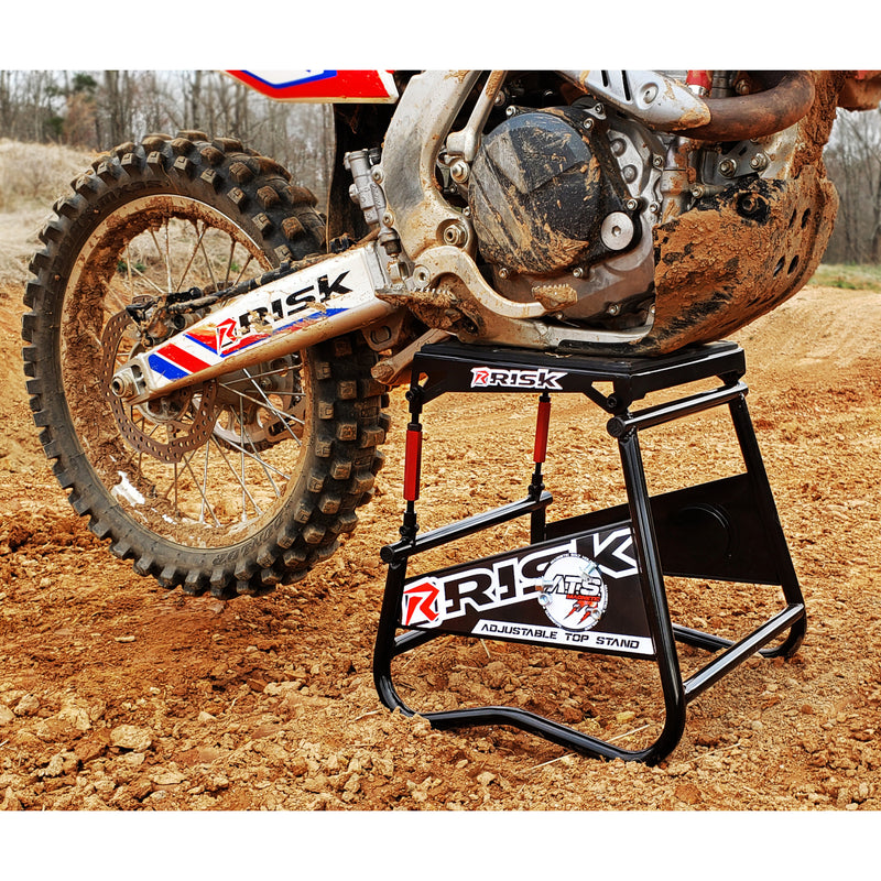RISK RACING 4101-0491 00381 A.T.S Adjustable Top Moto Stand - Magnetic Stand - Moto - Adjustable Top/Magnetic