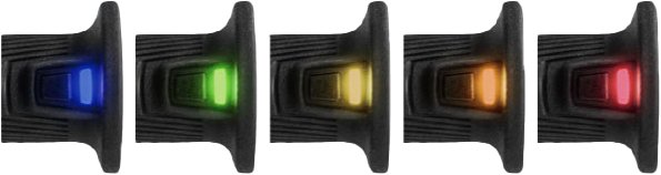 Koso North America 27-5940 AX174010 ARTEMIS HEATED GRIPS 1'' TO 1 1/8'' 130MM PAIR