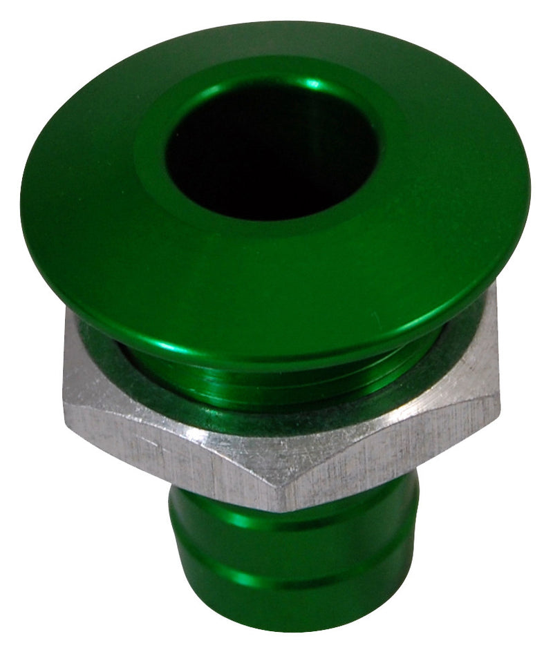 Blowsion 18-2073G 04-03-024 BILLET THRU-HULL WATER FITTING BILGE PUMP OUTLET GREEN