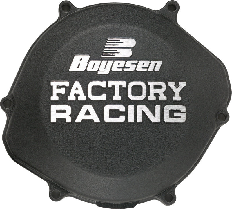 Boyesen Factory Racing Clutch Cover Black - CC-01B Honda CR125R 1987-1999