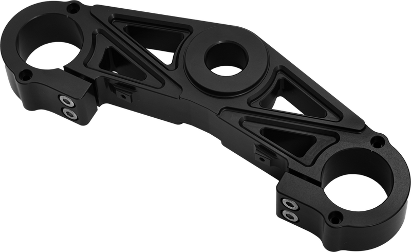 Kens Factory NL Lower Tree Black Use W/563-03080 FLT ` - KFT-02 For Harley Touring 2014-2022