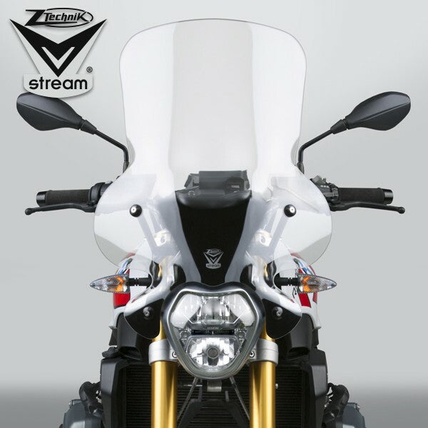 ZTechnik Vstream+ Windscreen Tall Tour Clear - Z2355 BMW 1200 / R1200R 2015-2018