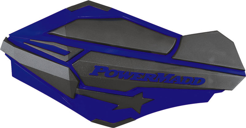 Powermadd Sentinal Handguards (blue Black) - 34404 For Husaberg Dirt Bikes 1989-2014 | Beta Dirt Bikes 2008-2018