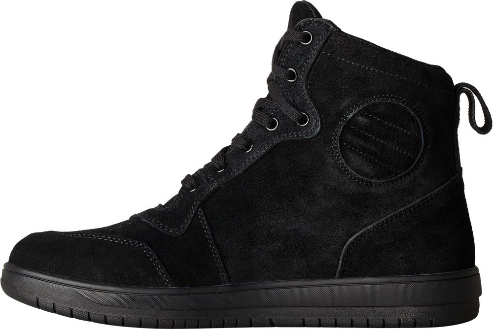 Rst 556-3052040 103052BLK-40 HITOP MOTO SNEAKER CE BOOT BLACK SUEDE SZ 7