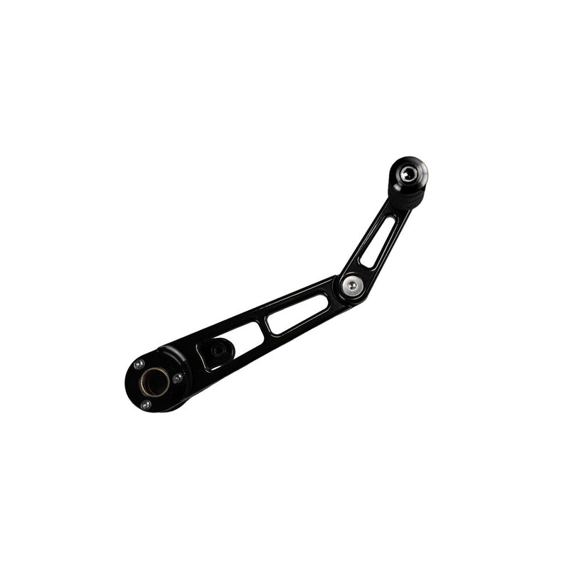 Santoro Fabworx SF30030 Just THE TIP ADJ BRK ARM Black W TOE PEG Black For Harley Touring 2015-2026