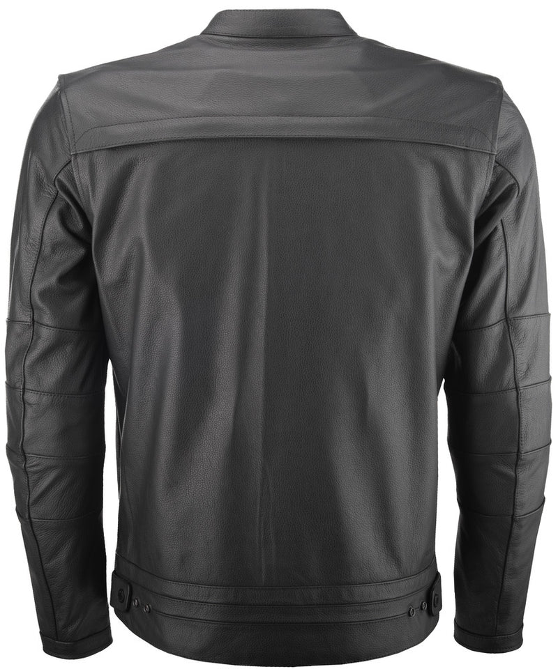 Rear angle of the Primer jacket in black