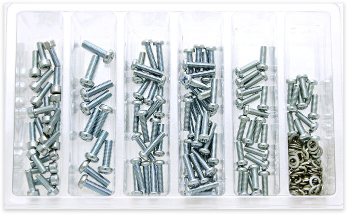 Bolt 022-31400 SV-CARBSCRW CARBURETOR FLOAT BOWL SCREWS ASSORTMENT 210 PIECE KIT