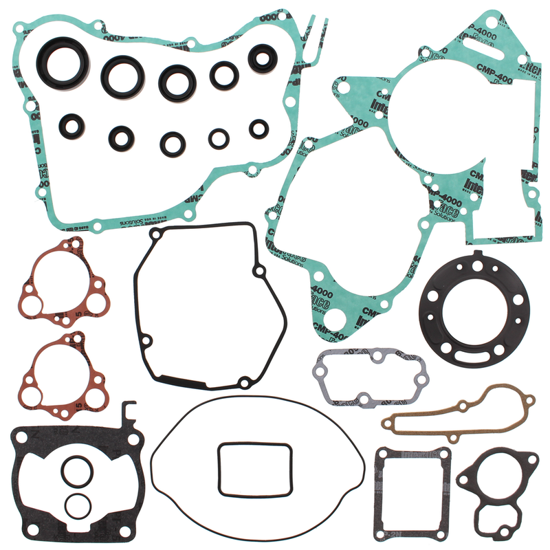 Vertex Complete Gasket SET With OIL Seals - 811245 Honda CR125R 1987