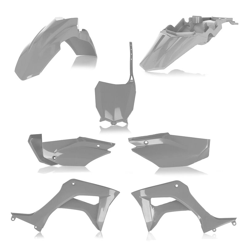 Acerbis Full Plastic Kit Honda Grey - 2861930011 Honda CRF110F 2019-2025