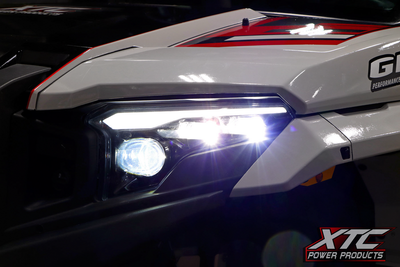Xtc Power Products Headlight W Amber Turn Signals - POL-XPED-HL Polaris ATV/UTV Models 2024-2025
