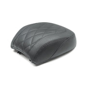 Mustang Motorcycle 83027 Mustang 18-21 Harley Fat Boy Wide Tripper Passenger Seat Diamond Stitch - Black - User 1