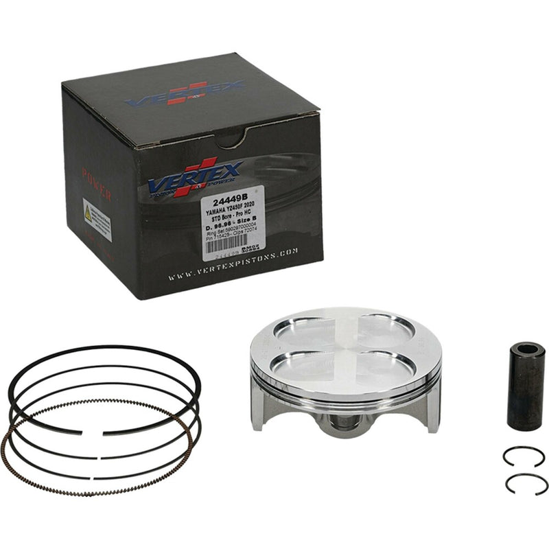 Vertex Piston Kit HC Forged 96.96/Standard 13.8:1 - 24449B Yamaha YZ 450 / WR 450 2020-2023