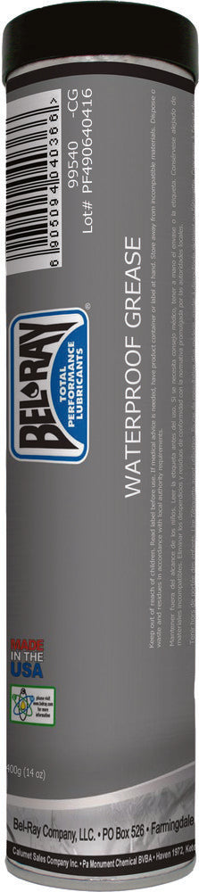 Bel-ray 840-1101 99540-CG WATERPROOF GREASE 14OZ CARTRIDGE