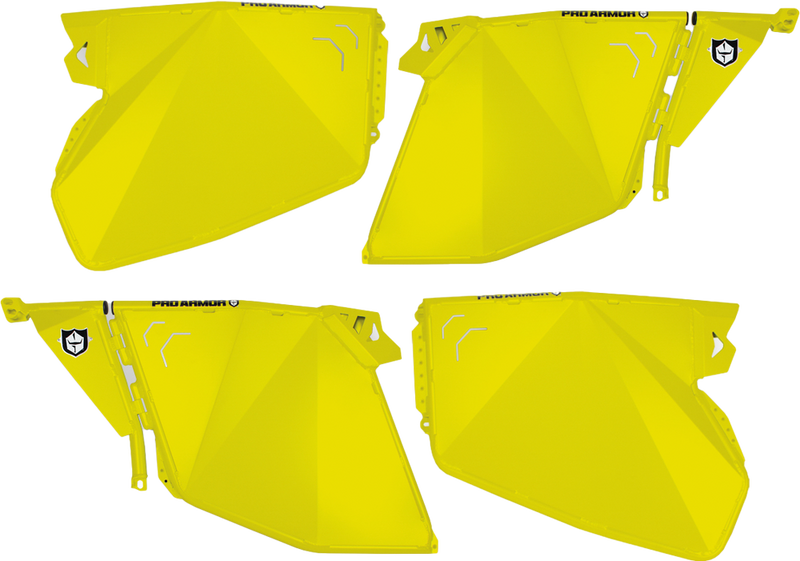 Pro Armor Traditional Half Doors Lime Squeeze POL - P144D000LSQ-630 Polaris RZR 2014-2020