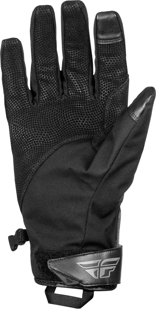 Fly Racing 371-06152X 371-06152X TITLE LONG GLOVES BLACK 2X
