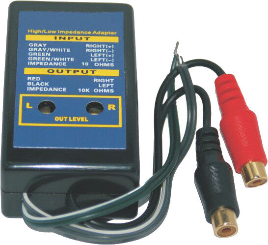 Namz Custom Cycle 850-08202 NAP-HLC AMP POWER HI/LO CONVERTER CHANGES SPEAKER LEVEL OUTPUT