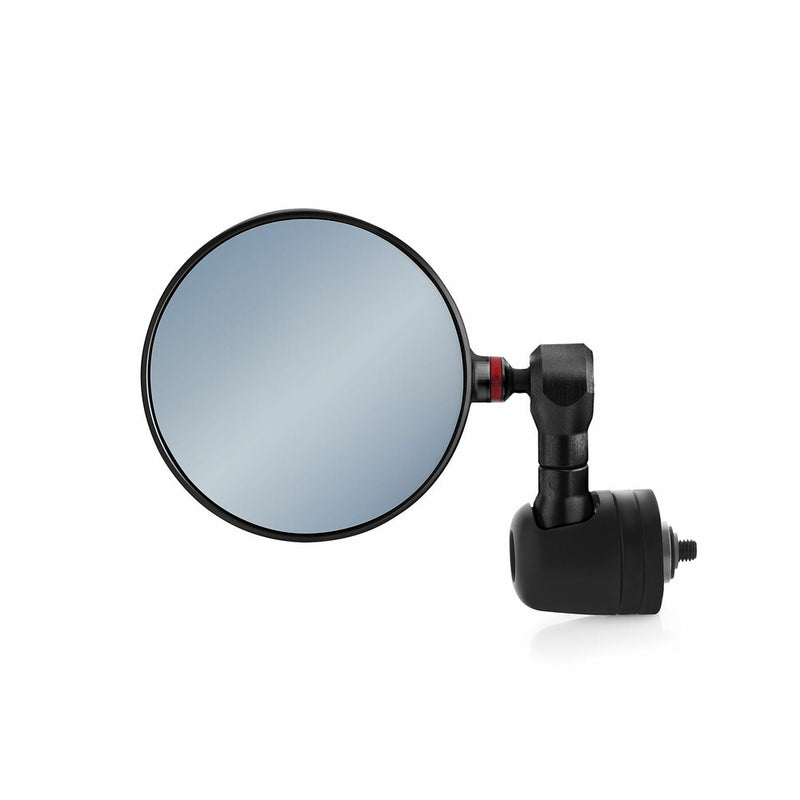 Rizoma Mirror SPY-R 80MM Black Each - BS285B For Ducati Motorcycles 2023 | Triumph Speed / Street / Trident 2023 | Aprilia Tuono 2023