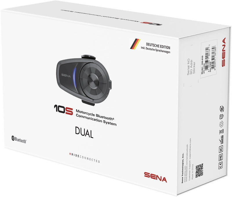 Sena 843-02106 10S-02D 10S HEADSET AND INTERCOM (DUAL PACK)