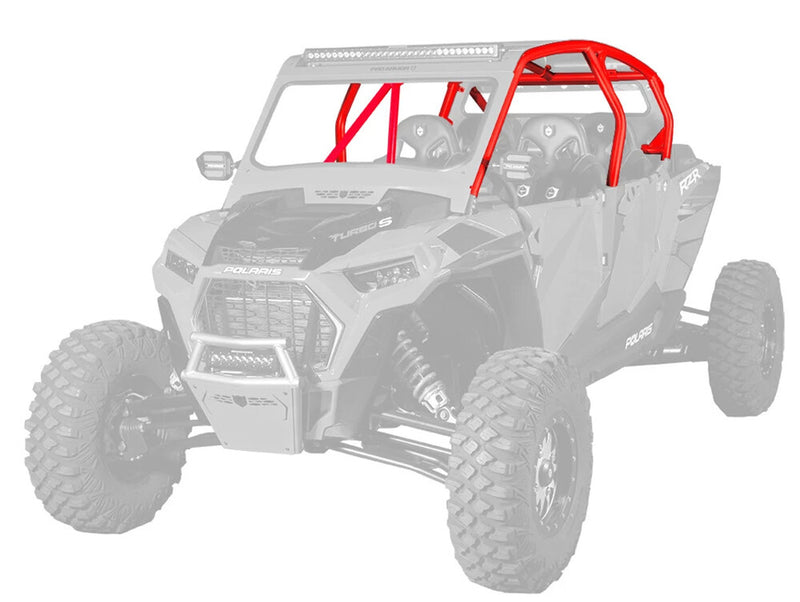 Pro Armor CAB Only Cage With V Intrusion RED - P188C048RD Polaris RZR 2019-2021