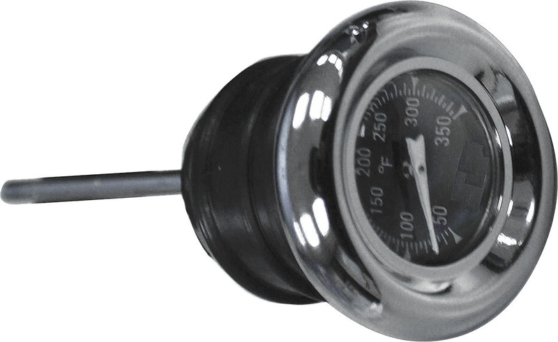 Harddrive OIL Temp Gauge 2 3/4" Dipstick Black Face - 03-0091 For Harley 1982-2003