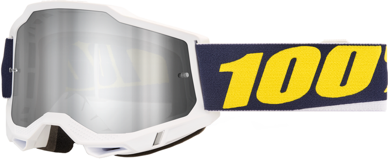 100% 610-5333 50014-00055 ACCURI 2 GOGGLE TOC MIRROR SILVER LENS