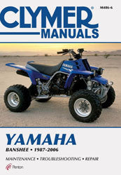 Clymer 27-M486 CM4866 REPAIR MANUAL YAM YFZ350 BANSHEE