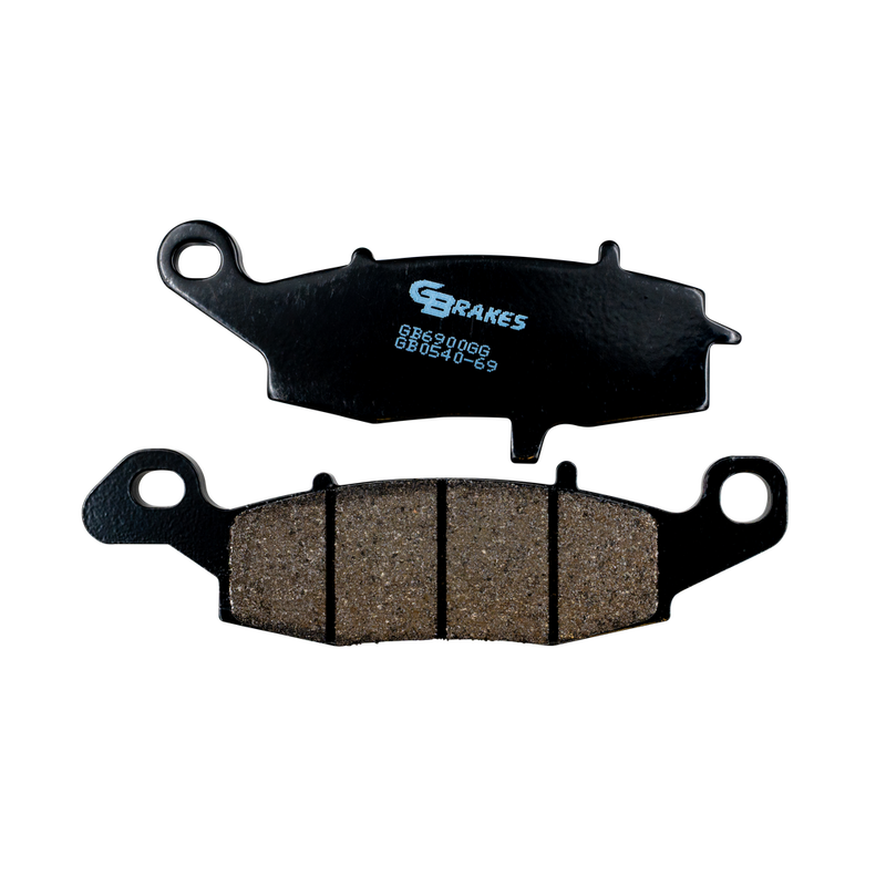 Gbrakes Brake Pads Semi Metallic - GB0540-69 For Suzuki Motorcycles 1996-2017 | Kawasaki Motorcycles 1999-2020