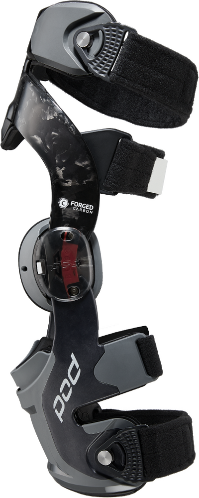 Pod 664-04922X K830-CDK-LT-2X K8 3.0 KNEE BRACE CARBON (LT) CARBON/GRAPHITE 2X