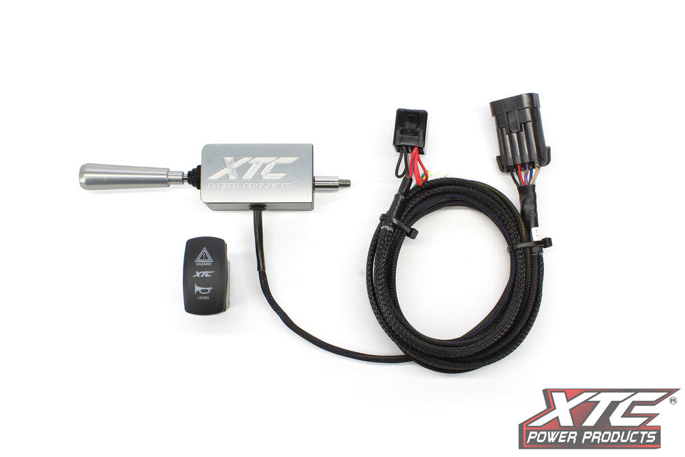 Xtc Power Products 630-1405 ATS-L-POL-X24-DRL AUTO TURN SIGNAL KIT W/ BILLET LEVER AND FRONT DRL LIGHTS POL