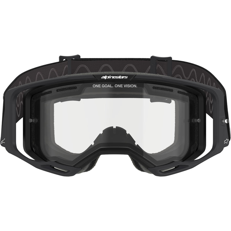 ALPINESTARS GOGGLES 2601-3770 5100825-1425 Vision 8 Corp Goggle Vision 8 Goggle - Corp - Black - Clear Lens