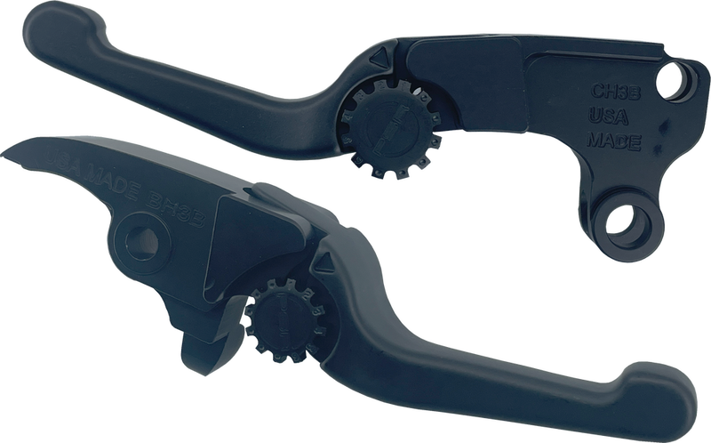 Psr Anthem Shorty Lever SET Black CVO Flhx FLTR23 - 12-01667-22 For Harley Touring 2023-2026