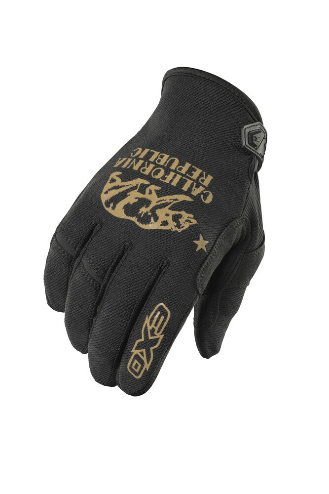 Scorpion Exo 75-6170L G48-205 MOTO-FLEX GLOVES GOLDEN STATE GOLD/BLACK LG