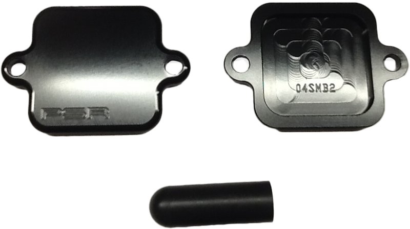 Psr Smog Block OFF Plates - 04-01351-22 Kawasaki Motorcycles 1988-2001