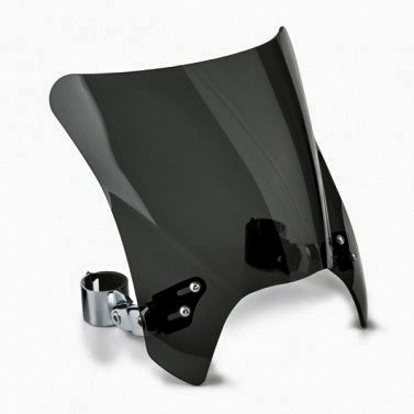 National Cycle Mohawk Windshield Dark Tint Chrome Hardware - N2835-001 For Suzuki Motorcycles 1997-2019 | Yamaha 1700 / XV1700PC / XV1700PCM 2002-2009