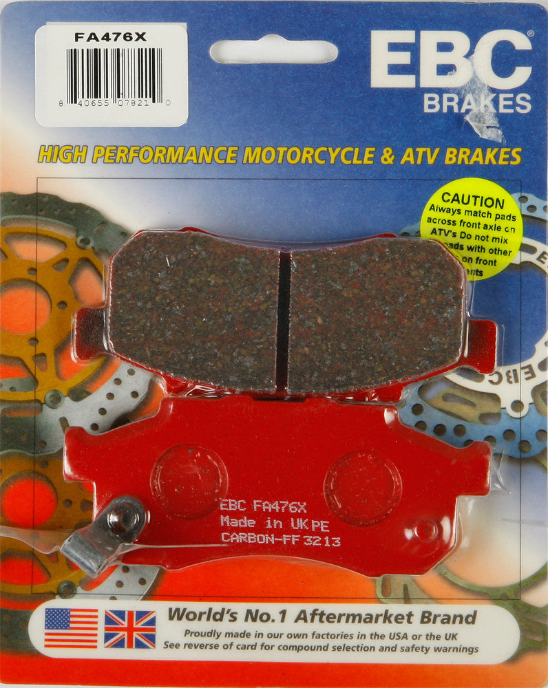 EBC Brake Pads - FA476X Honda Big Red 2009-2012