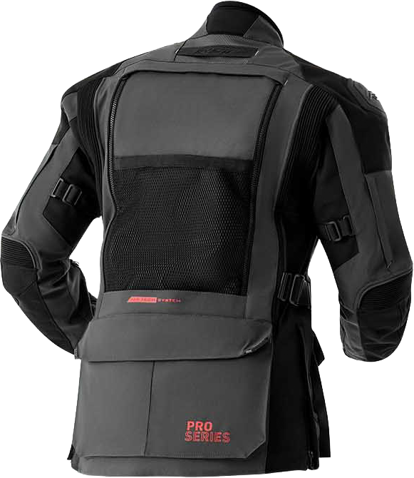 Rst 556-3599140 103599GRY-40 PS ADVENTURE D3O JACKET GREY/BLACK TEXTILE SM