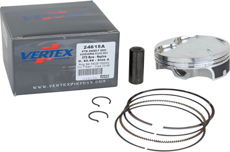 Vertex Forged Replica Piston Kit - 24615A Husqvarna FC 250 2023-2024