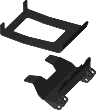 Kfi Products Plow Mount POL - 106615 Polaris ATV/UTV Models 2024-2025