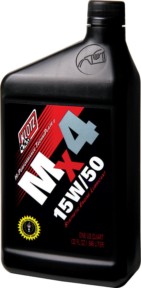Klotz Oil 842-0038 KL-880 MX4 TECHNIPLATE 15W50 32OZ