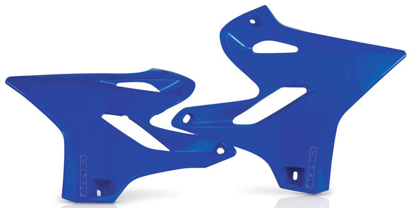 Acerbis Radiator Shrouds Blue Black - 2402980211 Yamaha YZ 125 / YZ 250 2015-2021