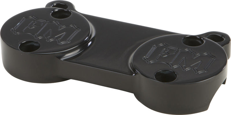 Forbidden 825-05011 825-05011 RISER TOP CLAMP BLACK W/GAUGE MOUNT TABS