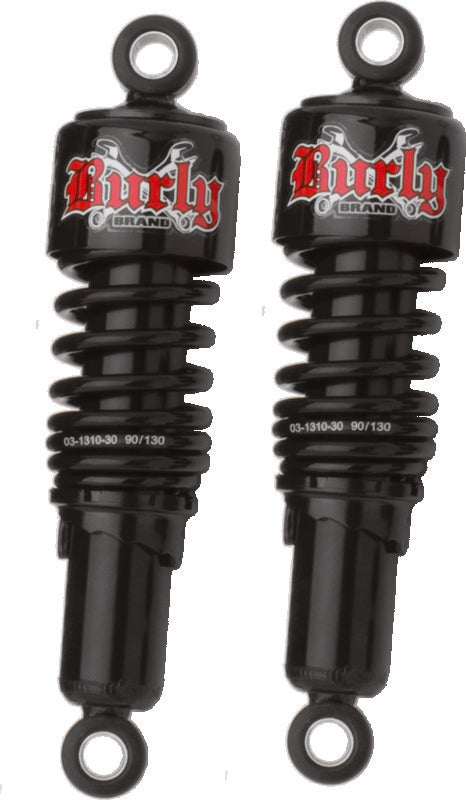 Burly Brand B28-1208B Slammer Shocks 10.5in - Black - Photo - Primary