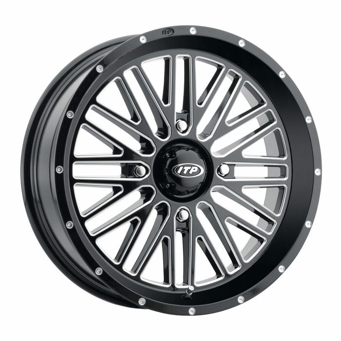 Itp 57-15110 15MT110BX MOMENTUM WHEEL BLK/MAC 15X7 4/110 4+3 (+10MM)