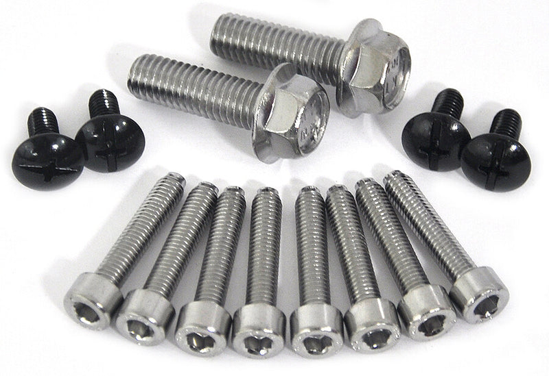 Cycra 714-1799 1CYC-1006-02 REPLACEMENT HARDWARE SERIES 1 BLACK/SILVER