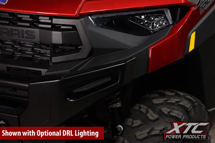 Xtc Power Products Auto Turn Signal Kit With Billet Lever AND Front DRL Lights POL - ATS-L-POL-M24R-DRL Polaris Ranger 2024-2026
