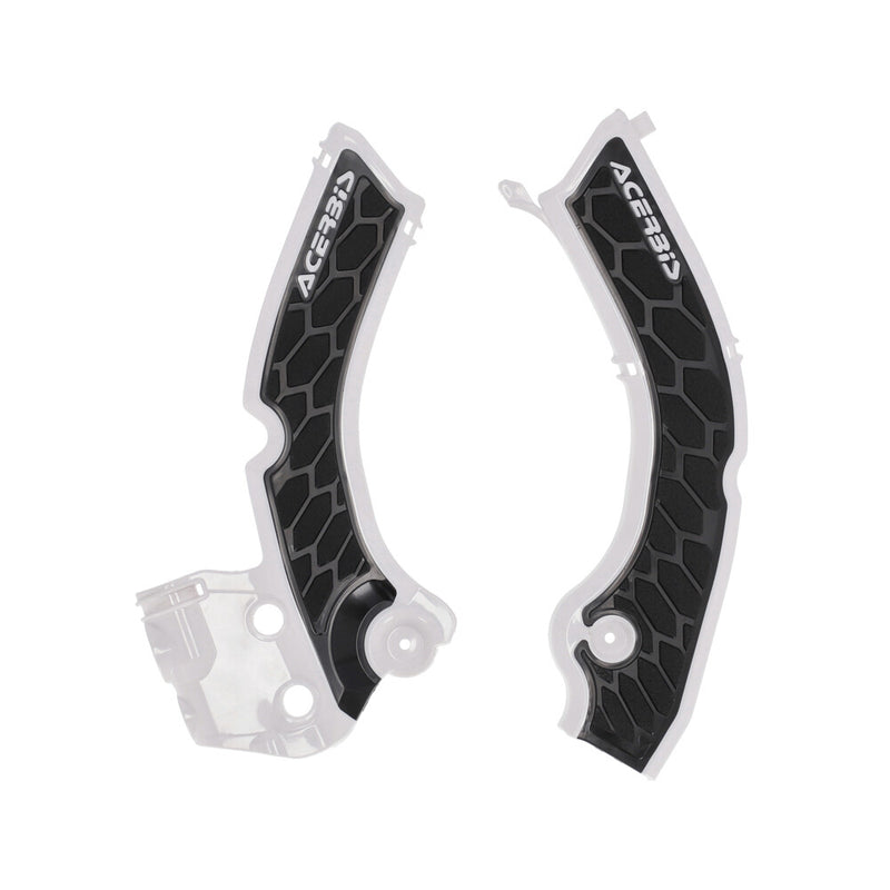 Acerbis 29867-01035 2986701035 FRAME GUARDS TRI WHITE/BLACK