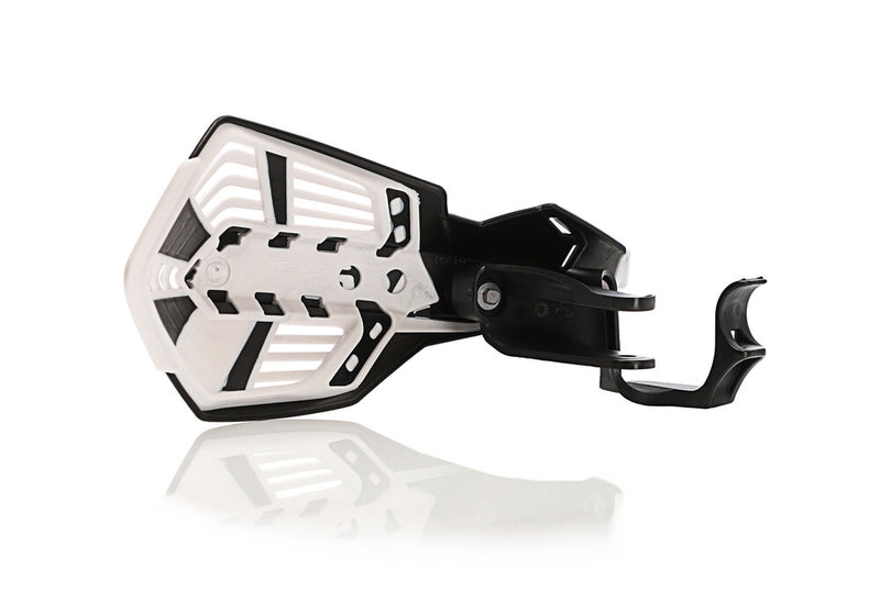Acerbis 2895631007 K-Future Handguard Kawasaki Black White For Yamaha YZ 125 / YZ 250 2015-2024 | Kawasaki KX 250 2015-2020 | Suzuki RMZ 250 2016-2024