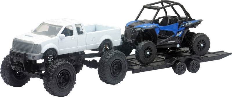 New Ray Toys 959-0136 50086 REPLICA 4X4 TRUCK/ATV PICK-UP TRUCK/POL SPORTSMAN